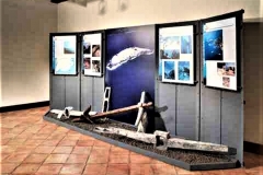 マラテア、サント・ヤンニ島の海岸で発見された古代ローマ時代の錨（デ・リエト博物館所蔵）