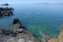 Maratea, Matrella Point opposite the Santo Janni island (landing point in Roman times)